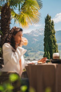 Wunderschönes Bergpanorama (Hotel Golserhof)