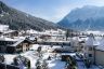 Außenansicht im Winter (Alpenrose - Familux Resort)