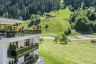 Die Bergbahn direkt vorm Hotel (Das SeeMOUNT Superior Active Nature Resort)