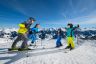 Familie beim Skifahren auf den sagenhaften Pisten des Raurisertals (c) Michael Gruber (Tourismusverband Rauris)