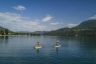 Traumhafte Aussicht beim Stand Up Paddling am Caldonazzosee (c) Federico Modica (TVB Valsugana Lagorai)