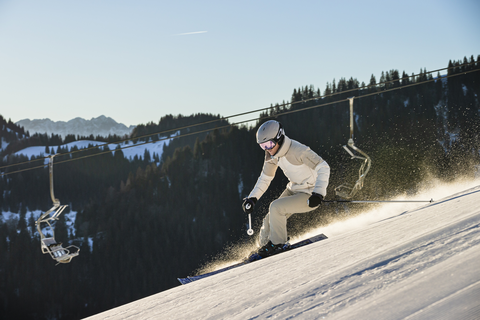 Abfahrt neben dem Sessellift (c) Moritz Attenberger (Bergbahnen Sudelfeld)