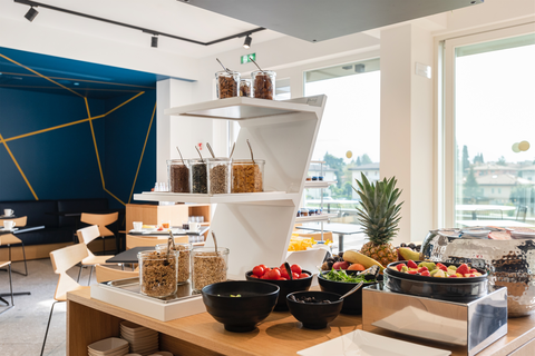 Ausgiebiges Frühstücksbuffet (Hoody active &amp; happiness hotel)