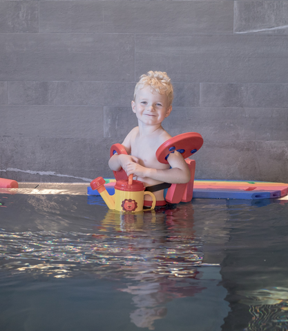 Bereit für das Schwimmen (c) Dirk Schiff (Gorfion Familotel Liechtenstein)