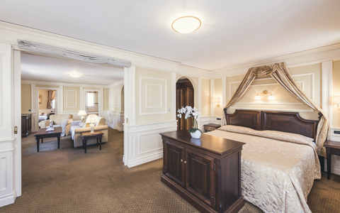 Die Family King Suite (c) Hannes Niederkofler (Cavallino Bianco Family Spa Grand Hotel)