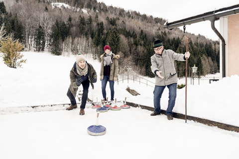 Eisstockschießen (Ebner&#039;s Waldhof)