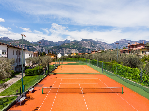 Für Tennisspieler eine wahre Oase (Club Hotel Olivi)