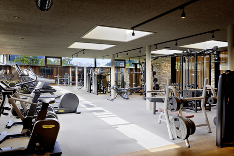 Hoteleigener Fitnessraum (c) Michael Huber (Hotel Quelle Nature Spa Resort)
