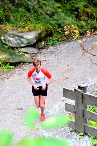 Mann beim Krimmler Wasserfalllauf (Tourismusverband Krimml)