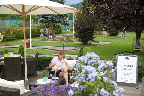 Minigolfplatz des Hotels (KOLLERs Hotel)
