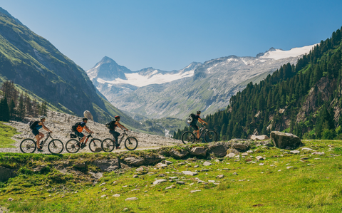 Mountainbiketour bei Sonnenschein (Wildkogel Arena Neukirchen &amp; Bramberg)