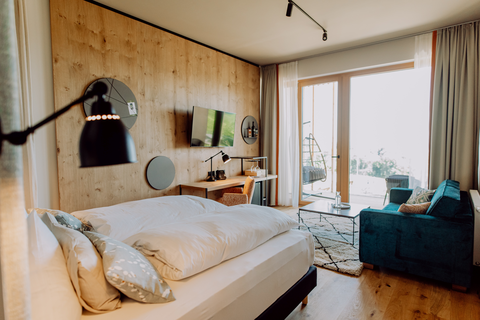 Panoramazimmer Ehrenhausen mit Balkon (c) Karin Bergmann (Ratscher Landhaus)