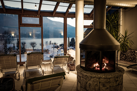 Romantische Stimmung im Ruheraum (Ebner&#039;s Waldhof)