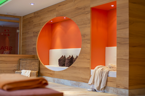 Ruhezone im Wellnessbereich (IMPULS HOTEL TIROL)
