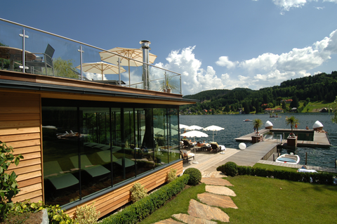 Saunahaus mit Seebad (KOLLERs Hotel)