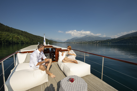 Sonnendeck des Bootes (KOLLERs Hotel)