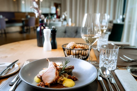 Spanferkelrücken (c) Daniel Obersberger (Ratscher Landhaus)