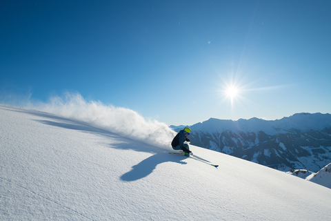 Tiefschnee Skifahren mit Panoramablick (c) Michael Gruber (Tourismusverband Rauris)