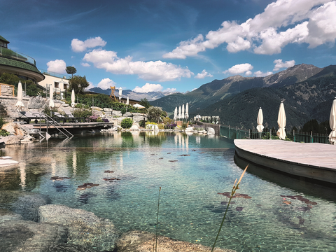 Traumhafter Naturteich (Wellnessresidenz Schalber)