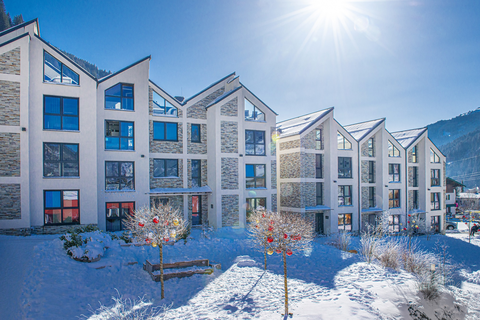 Unendliches Weiß rund ums Bergparadies (c) Max Steinbauer (Bergparadies – Apartment &amp; Studio Hotel)